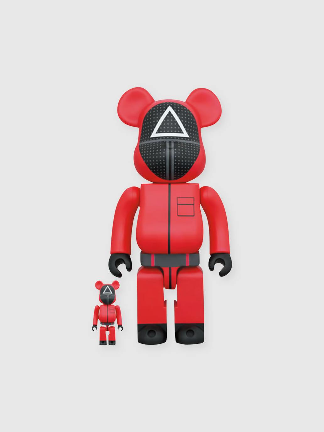 netflix.shop | BE@RBRICK Squid Game Guard (Triangle) 100％ & 400％